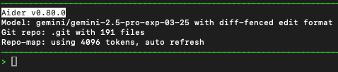Aider Prompt